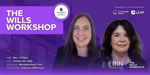 The Wills Workshop CPD Event - Cork