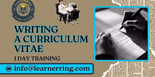 Writing a CV 1-Day Workshop | Manchester, NH