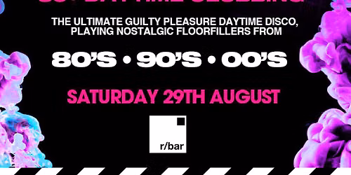 OVER 30's CLUB - Daytime 30+ Clubbing  - Leicester