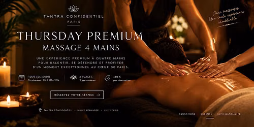 Massage 4 Mains \u00e0 Paris \u2014 Thursday Premium