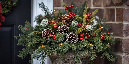 \ud83c\udf84 Holiday Porch Pot Class & Workshop \u2014 Build Your Own!