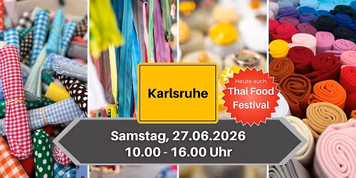 Stoffmarkt Holland in Karlsruhe (Messplatz!)