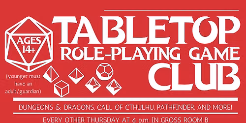 Tabletop Role-Playing Game Club