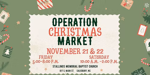 Operation Christmas Market