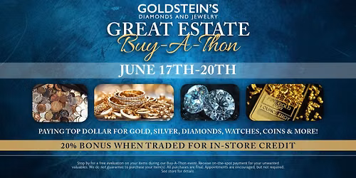 Goldstein's Great Estate Buy-A-Thon