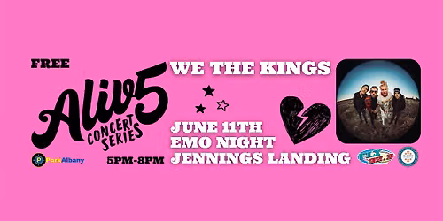 2026 Alive at Five Summer Concert Series "Emo Night" with We The Kings
