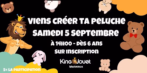 \ud83d\udc3bAtelier Cr\u00e9ation de Doudou\ud83d\udc3b(COMPLET)