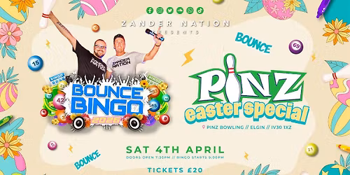 Zander Nation: Bounce Bingo Live at Pinz!