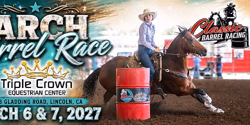March Barrel Race at Triple Crown Equestrian Center