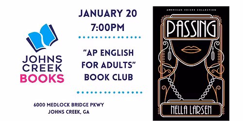 "AP English for Adults" January Book Club