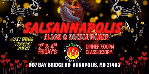 Dancing Night at Caliente Grill - Class & Social Dance