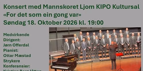 For det som eingong var