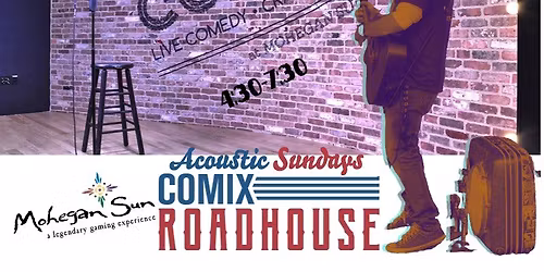 John Fazio Jr at Comix Roadhouse Mohegan Sun