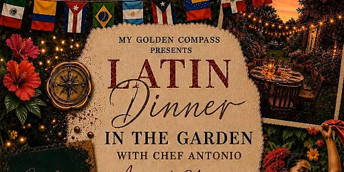 Latin Night in the Garden: Tapas, Paella, & Connection