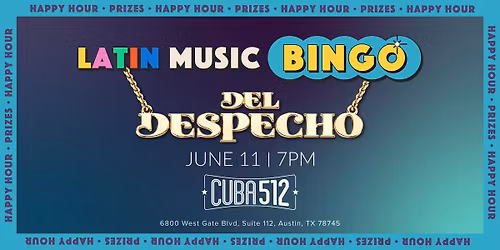 Latin Music Bingo del Despecho