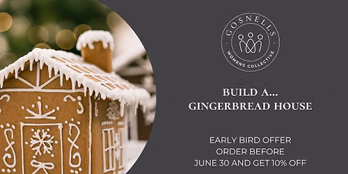 2026 Gingerbread House Pre-Sale