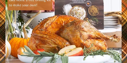 November Lunch & Learn: Turkey Brining