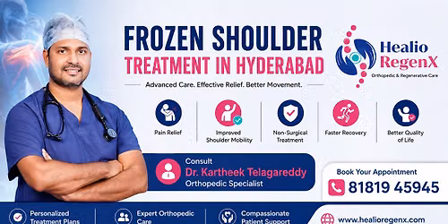 Advanced Frozen Shoulder Treatment in Hyderabad