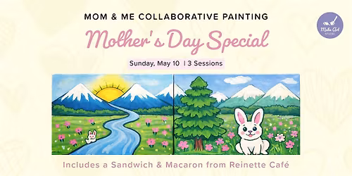 Mother\u2019s Day Mom & Me Painting | Family Art Workshop in Edmonton