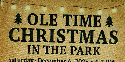 Ole TIME CHRISTMAS IN THE PARK