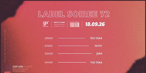 Pavillonn Label Soir\u00e9e