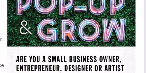 Pop-Up & Grow Weekend Market