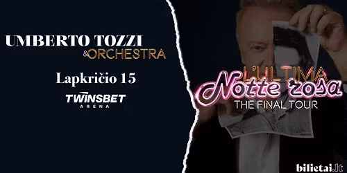 UMBERTO TOZZI - NOTTE ROZA \/ FINALINIS TURAS