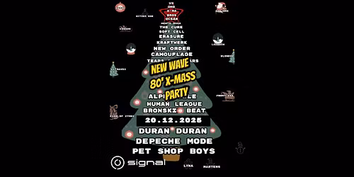 NEW WAVE 80' X-MASS p\u00e1rty