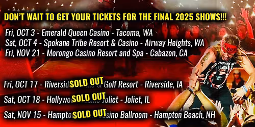 Bret Michaels at Hampton Beach Casino Ballroom