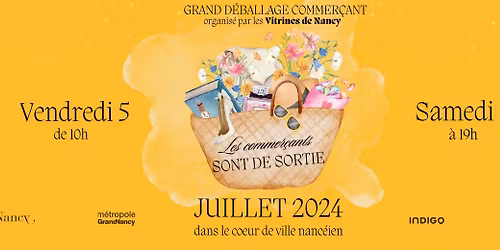 Grand d\u00e9ballage commer\u00e7ant \u00e0 Nancy !