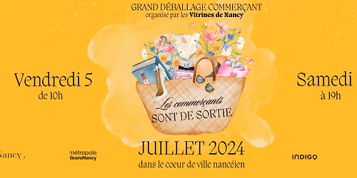 Grand d\u00e9ballage commer\u00e7ant \u00e0 Nancy !