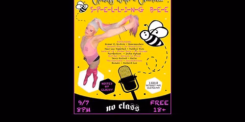Cloudy with a Chance ... Spelling Bee @ No Class