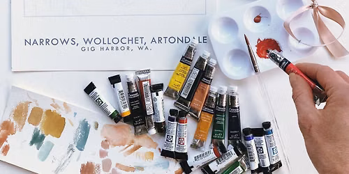 Watercolor Your Town \/ Neighborhood - Thursday, 7\/16\/26