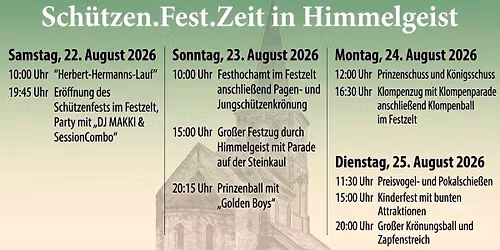 Sch\u00fctzenfest Himmelgeist