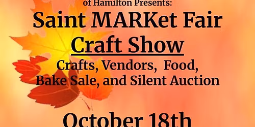 Saint MARKet Fair Craft Show 