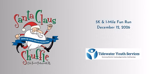 The 32nd Annual Santa Claus Shuffle 5K and 1-Mile Fun Run