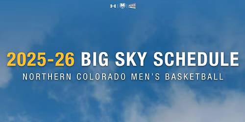 Regis Rangers at Northern Colorado Bears Mens Basketball