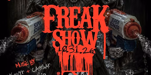 LIVE AT THE BBQ - FREAK SHOW HALLOWEEN PARTY