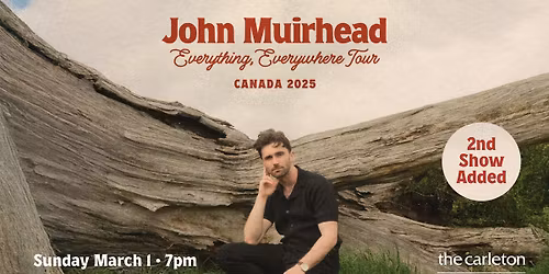 SOLD OUT! John Muirhead Live at The Carleton