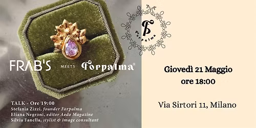 Pop Up Event with Forpalma by Stefania Zizzi