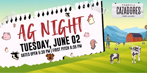 \ud83c\udf3e\u26be AG Night at Southwest University Park \u26be\ud83c\udf3e