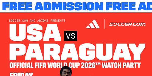 Official FIFA World Cup 2026\u2122 Watch Party - USMNT vs Paraguay