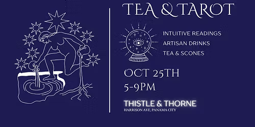 Tea and Tarot at Thistle & Thorne - October
