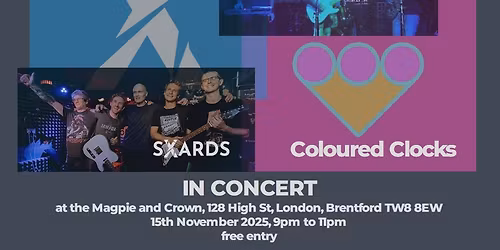 SXARDS & Coloured Clocks