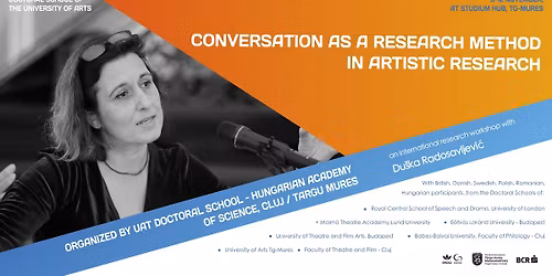 International Research Workshop with Du\u0161ka Radosavljevi\u0107