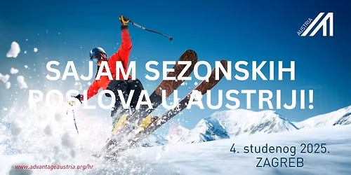 Sajam Sezonskih Poslova u Turizmu u Austriji - zimska sezona 2025.\/2026.