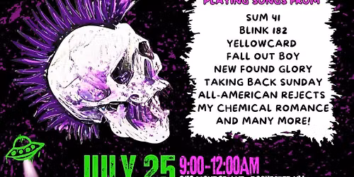 EMO + POP PUNK NIGHT w\/OFF THE WALL