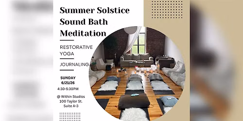 Summer Solstice Sound Bath