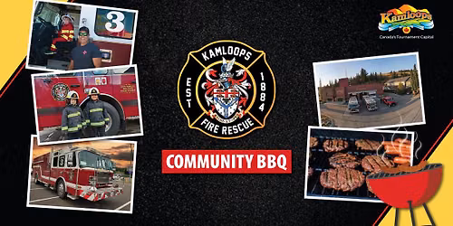 Kamloops Fire Rescue Community BBQ - Brock