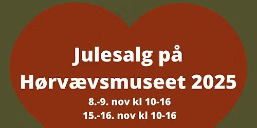 Julesalg p\u00e5 H\u00f8rv\u00e6vsmuseet